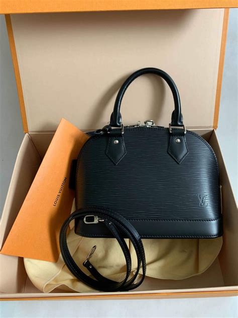 alma louis vuitton black|louis vuitton alma bb price.